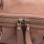 Gucci B Gucci Pink Salmon Calf Leather Guccissima Sukey Satchel Italy