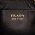 Prada AB Prada Black Calf Leather Small Soft Arque Satchel Italy