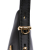 Prada AB Prada Black Calf Leather Small Soft Arque Satchel Italy