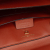 Ferragamo B Ferragamo Brown Calf Leather Gancini Trifolio Top Handle Bag Italy