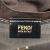 Fendi B Fendi Brown Coated Canvas Fabric Zucchino Spalmati Crossbody Italy