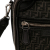 Fendi B Fendi Black Canvas Fabric Mini Zucchino Recycled Jacquard Trolley Satchel Italy