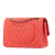 Chanel B Chanel Pink Strawberry Caviar Leather Leather Medium Classic Caviar Double Flap France
