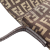 Fendi B Fendi Brown Dark Brown Canvas Fabric Zucchino Crossbody Italy