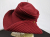 JEAN-ROBERT GASE Dark red felt hat 57-58-59
