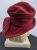 JEAN-ROBERT GASE Dark red felt hat 57-58-59