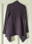Cynthia Rowley Cardigan violet 100% cachemire S-M