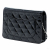 Chanel WOC Patent Leather Quilted Flap Crossbody Black