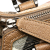 Burberry B Burberry Brown Beige Coated Canvas Fabric Embossed Supernova Check Satchel China