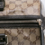 Gucci B Gucci Brown Beige Coated Canvas Fabric Medium GG Crystal Joy Boston Bag Italy