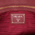 Prada B Prada Red Dark Red Calf Leather Vitello Daino Zip Top Satchel Italy