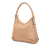 Gucci B Gucci Brown Nude Canvas Fabric GG Abbey D Ring Shoulder Bag Italy