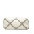 Bottega Veneta B Bottega Veneta White Goatskin Leather Large Washed Cervo Deerskin Hobo Italy