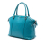 Gucci B Gucci Blue Turquoise Calf Leather Large Microguccissima Dome Satchel Italy