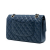 Chanel AB Chanel Blue Navy Caviar Leather Leather Medium Classic Caviar Double Flap France
