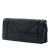 Christian Dior B Dior Black Calf Leather Grained skin Diorama Pochette Clutch Italy