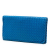 Bottega Veneta B Bottega Veneta Blue Nappa Leather Leather Nappa Intrecciato Turn Lock Clutch Italy