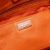 Prada B Prada Orange Saffiano Leather Open Convertible Tote Italy
