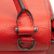 Celine AB Celine Red Calf Leather Medium Drummed skin and Suede Trapeze Satchel Italy