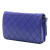 Chanel B Chanel Blue Calf Leather CC Quilted skin Fancy Wallet On Chain Italy