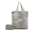 Chanel AB Chanel Gray Fur Natural Material CC Lapin Tote France