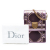 Christian Dior AB Dior Pink Rose Gold Calf Leather Metallic Studded skin Vertical Diorama Italy