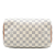 Louis Vuitton B Louis Vuitton White Damier Canvas Fabric Damier Azur Speedy 25 United States