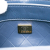 Chanel AB Chanel Blue Navy Calf Leather Mini CC Quilted Shiny skin Round Moon Messenger Flap Italy