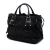 Prada AB Prada Black Nylon Fabric Tessuto Gaufre Satchel Italy