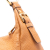 Prada B Prada Brown Caramel Calf Leather Vitello Daino Hobo Bag Italy