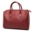 Christian Dior B Dior Red Coated Canvas Fabric Diorissimo Trotter Boston Bag France