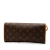 Louis Vuitton AB Louis Vuitton Brown Monogram Canvas Fabric Monogram Pochette Twin GM Spain