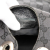 Gucci B Gucci Gray Dark Gray Canvas Fabric GG Shoulder Bag Italy