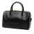 Saint Laurent B Saint Laurent Black Calf Leather Baby Classic Duffle Satchel Italy