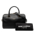 Saint Laurent B Saint Laurent Black Calf Leather Baby Classic Duffle Satchel Italy