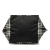 Burberry B Burberry Black Nylon Fabric House Check Handbag Italy