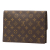 Louis Vuitton AB Louis Vuitton Brown Monogram Canvas Fabric Monogram Pochette Rabat 23 France
