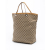 Gucci AB Gucci Brown Beige Canvas Fabric GG Tote Italy