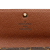 Louis Vuitton B Louis Vuitton Brown Monogram Canvas Fabric Monogram Sarah Long Wallet France