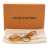 Louis Vuitton AB Louis Vuitton Gold Gold Plated Metal LV Circle Key Holder and Bag Charm Italy