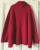 Rundholz Strickjacke in tiefem Rot aus 100% Schurwolle TU