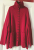 Rundholz Strickjacke in tiefem Rot aus 100% Schurwolle TU