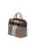 Burberry E Canvas Monogram Stripe Belt Tote Bag