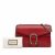 Gucci Dionysus Medium Leather Flap Handbag Red