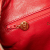 Chanel B Chanel Red Calf Leather CC Quilted Caviar Chain Camera Bag Italy