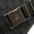 Gucci B Gucci Black Canvas Fabric GG Jackie Belt Bag Italy