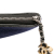 Chanel AB Chanel Blue Navy with Black Wool Fabric Paris-Hamburg Embroidered Gabrielle Clutch Italy
