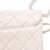 Chanel B Chanel White Ivory Lambskin Leather Leather Mini Lambskin Beauty Lock Flap Italy
