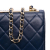 Chanel B Chanel Blue Navy Lambskin Leather Leather Lambskin Trendy CC Wallet On Chain Italy