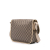 Gucci B Gucci Brown Beige Coated Canvas Fabric GG Supreme Crossbody Italy